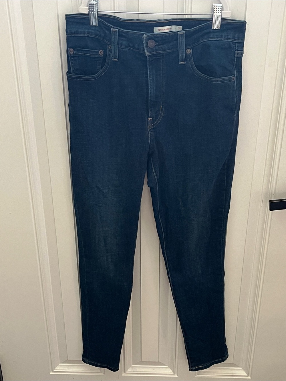 Levi's Women’s Dark Blue High Rise Skinny Jeans Size 31